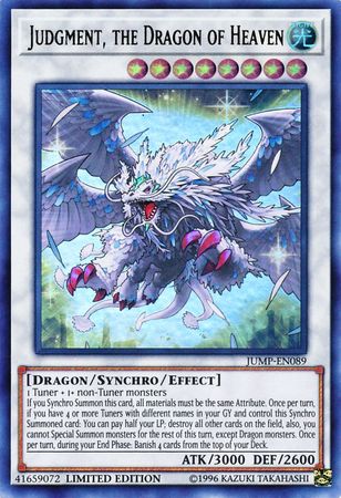 Judgment, the Dragon of Heaven [JUMP-EN089] Ultra Rare | Card Merchant Takapuna