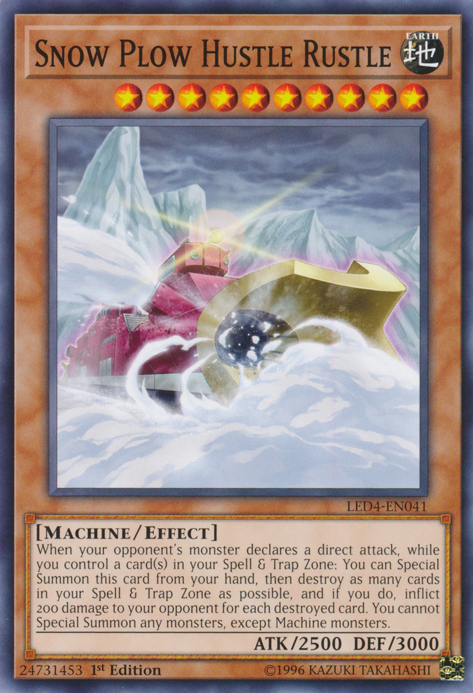 Snow Plow Hustle Rustle [LED4-EN041] Common | Card Merchant Takapuna