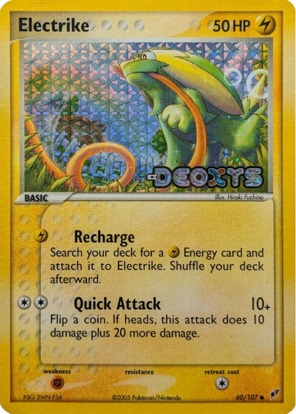 Electrike (60/107) (Stamped) [EX: Deoxys] | Card Merchant Takapuna