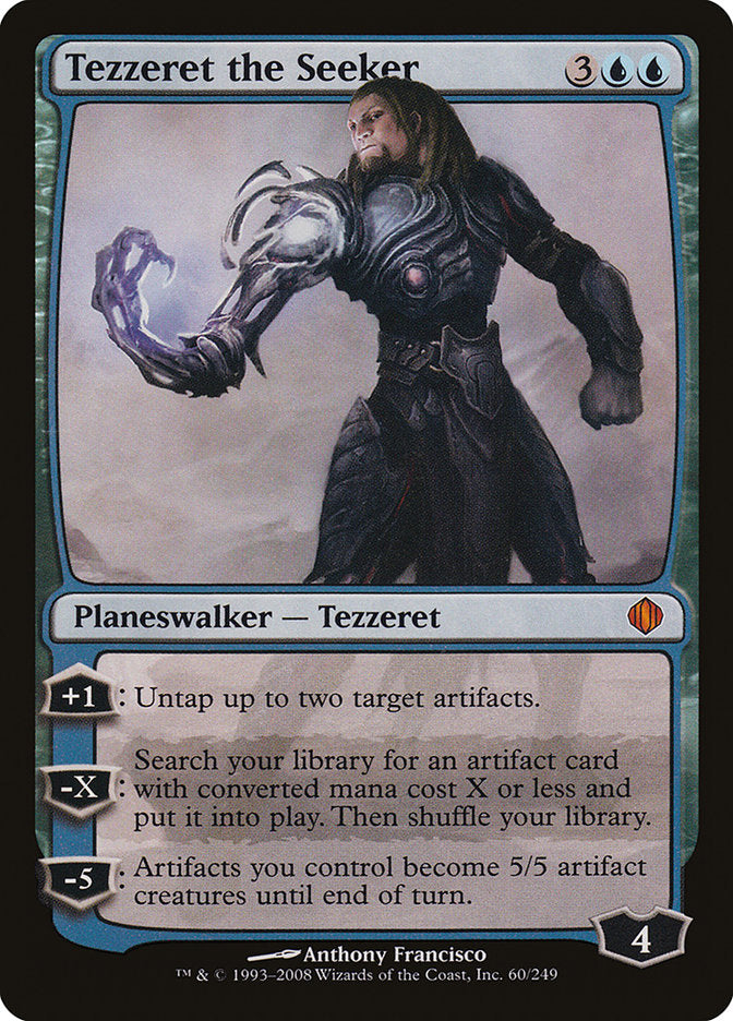 Tezzeret the Seeker [Shards of Alara] | Card Merchant Takapuna