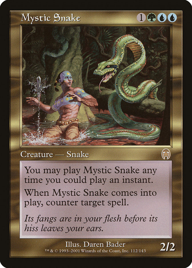 Mystic Snake [Apocalypse] | Card Merchant Takapuna