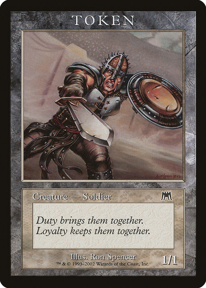 Soldier Token [Magic Player Rewards 2002] | Card Merchant Takapuna