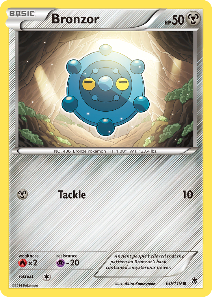 Bronzor (60/119) [XY: Phantom Forces] | Card Merchant Takapuna