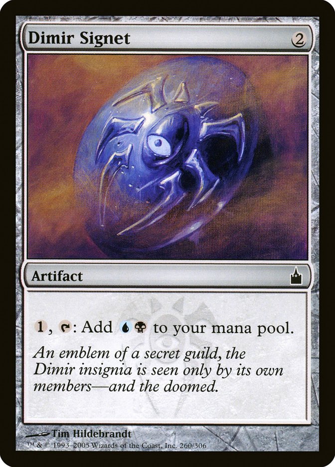 Dimir Signet [Ravnica: City of Guilds] | Card Merchant Takapuna