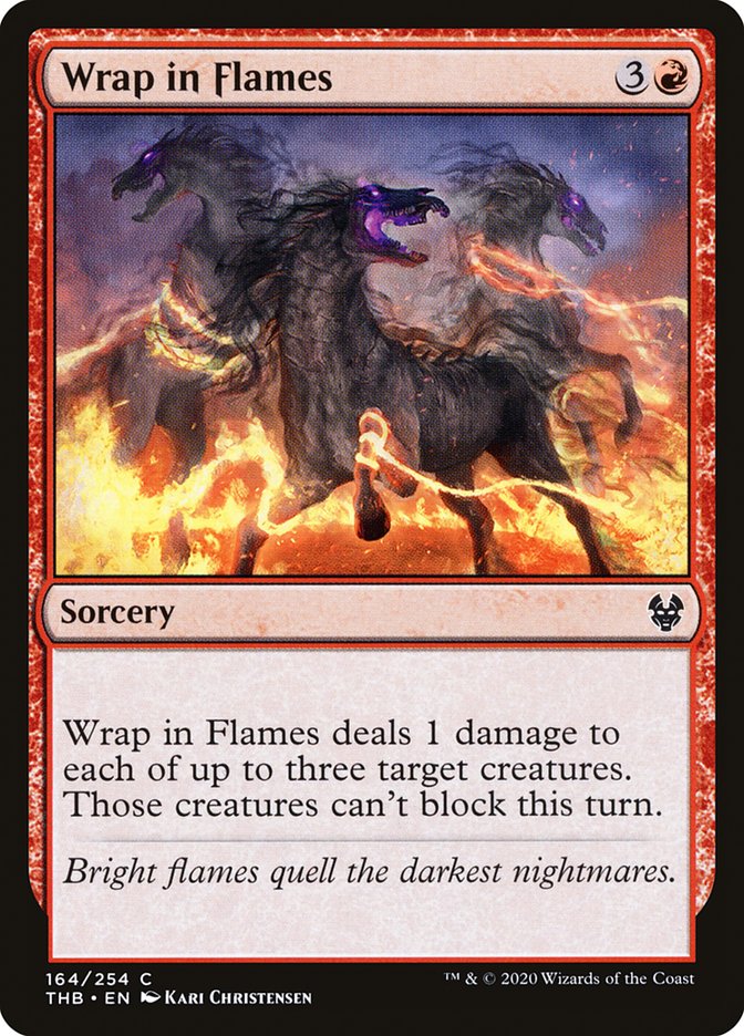 Wrap in Flames [Theros Beyond Death] | Card Merchant Takapuna