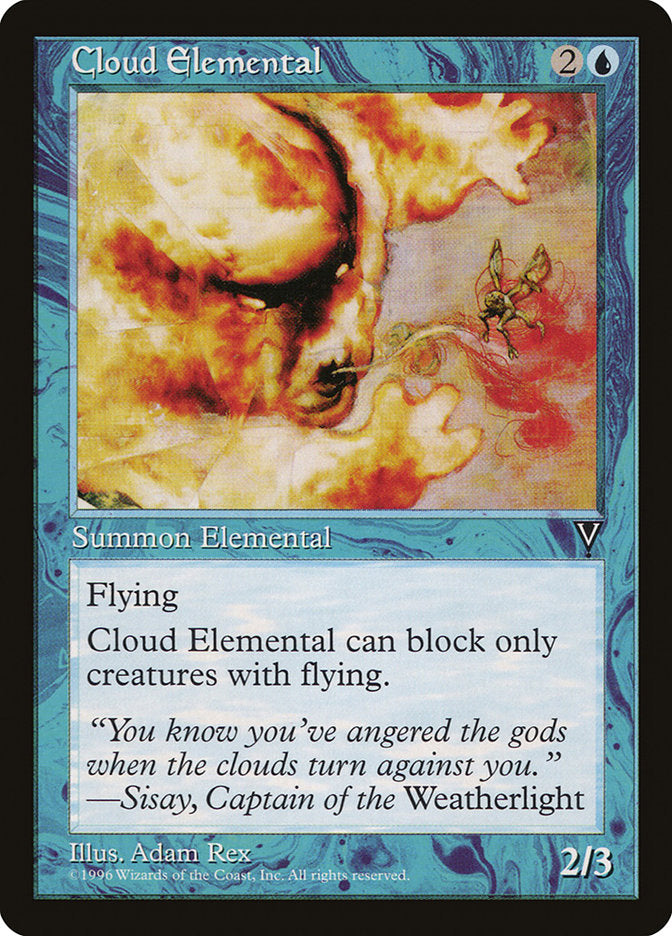 Cloud Elemental [Visions] | Card Merchant Takapuna