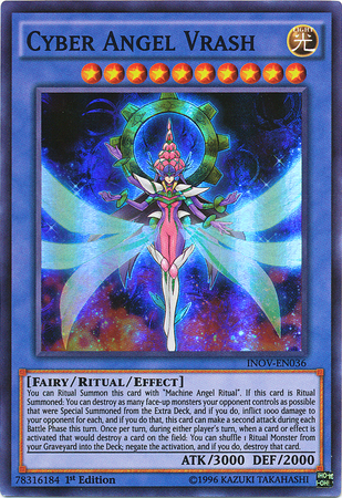 Cyber Angel Vrash [INOV-EN036] Super Rare | Card Merchant Takapuna