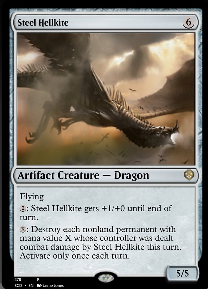 Steel Hellkite [Starter Commander Decks] | Card Merchant Takapuna