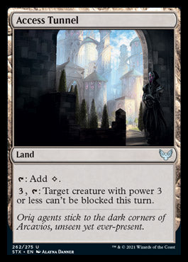 Access Tunnel [Strixhaven: School of Mages] | Card Merchant Takapuna