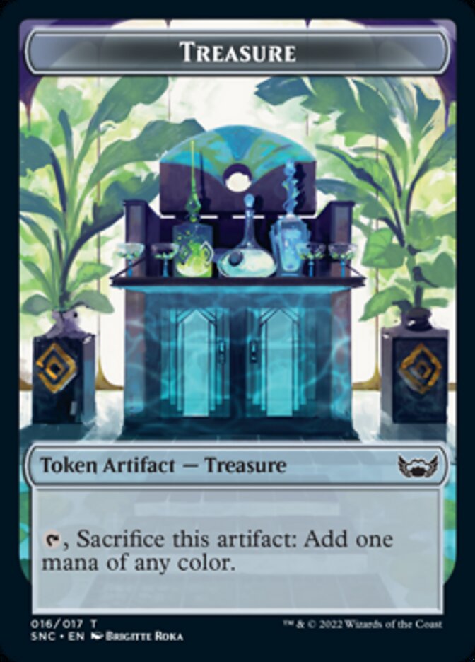 Treasure Token (016) [Streets of New Capenna Tokens] | Card Merchant Takapuna