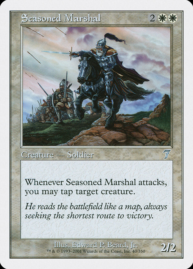 Seasoned Marshal [Seventh Edition] | Card Merchant Takapuna