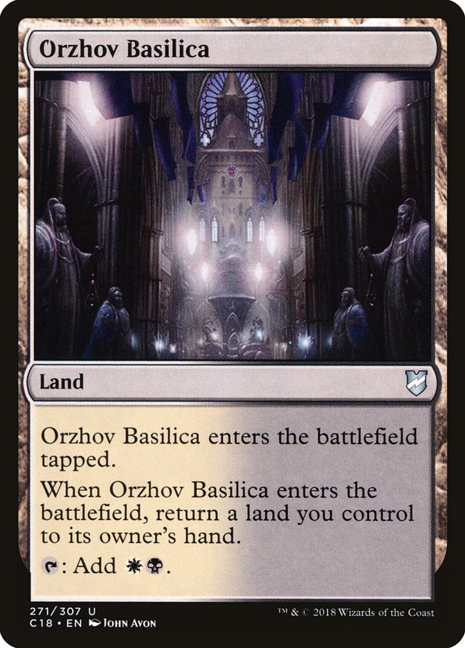 Orzhov Basilica [Commander 2018] | Card Merchant Takapuna