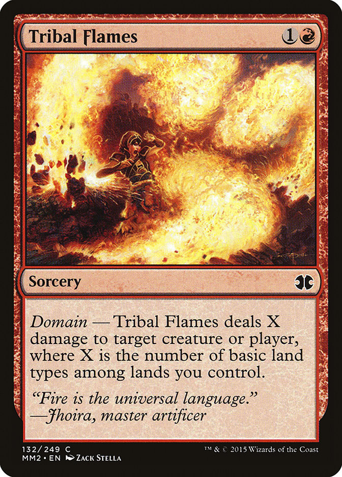 Tribal Flames [Modern Masters 2015] | Card Merchant Takapuna