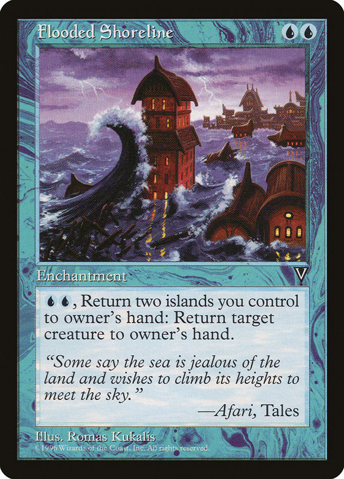 Flooded Shoreline [Visions] | Card Merchant Takapuna