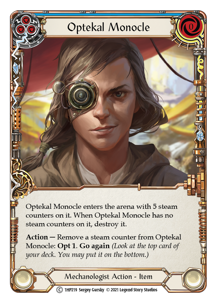 Optekal Monocle [1HP219] (History Pack 1) | Card Merchant Takapuna