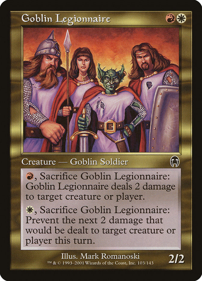 Goblin Legionnaire [Apocalypse] | Card Merchant Takapuna