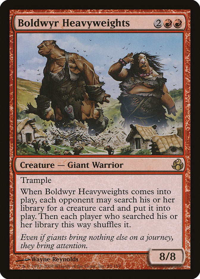Boldwyr Heavyweights [Morningtide] | Card Merchant Takapuna