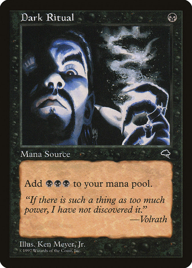 Dark Ritual [Tempest] | Card Merchant Takapuna