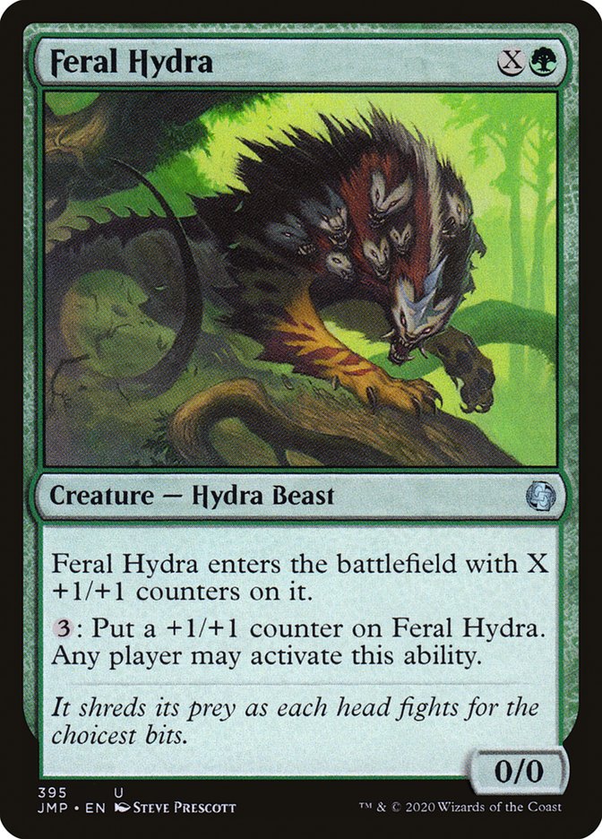 Feral Hydra [Jumpstart] | Card Merchant Takapuna