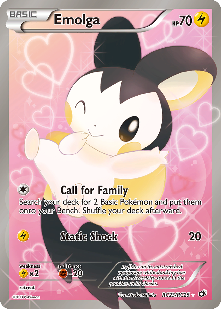 Emolga (RC23/RC25) [Black & White: Legendary Treasures] | Card Merchant Takapuna