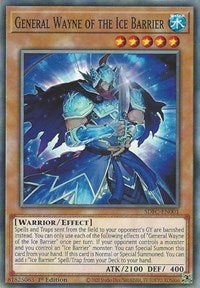 General Wayne of the Ice Barrier [SDFC-EN001] Common | Card Merchant Takapuna