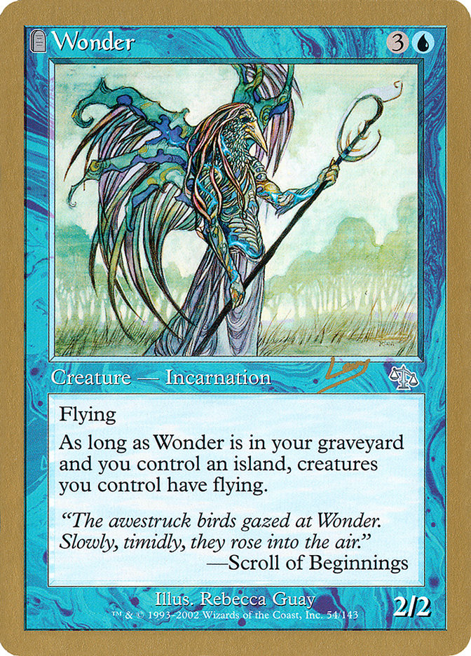 Wonder (Raphael Levy) [World Championship Decks 2002] | Card Merchant Takapuna