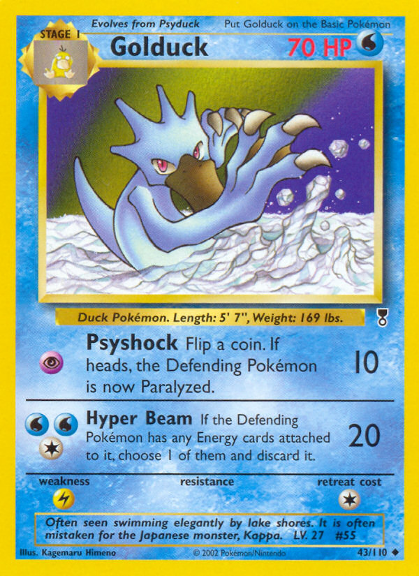 Golduck (43/110) [Legendary Collection] | Card Merchant Takapuna