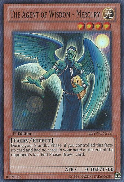 The Agent of Wisdom - Mercury [LCYW-EN252] Super Rare | Card Merchant Takapuna