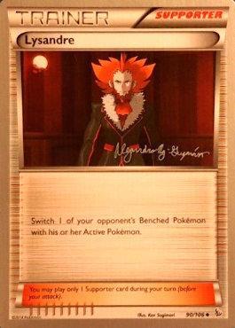 Lysandre (90/106) (Primal Groudon - Alejandro Ng-Guzman) [World Championships 2015] | Card Merchant Takapuna