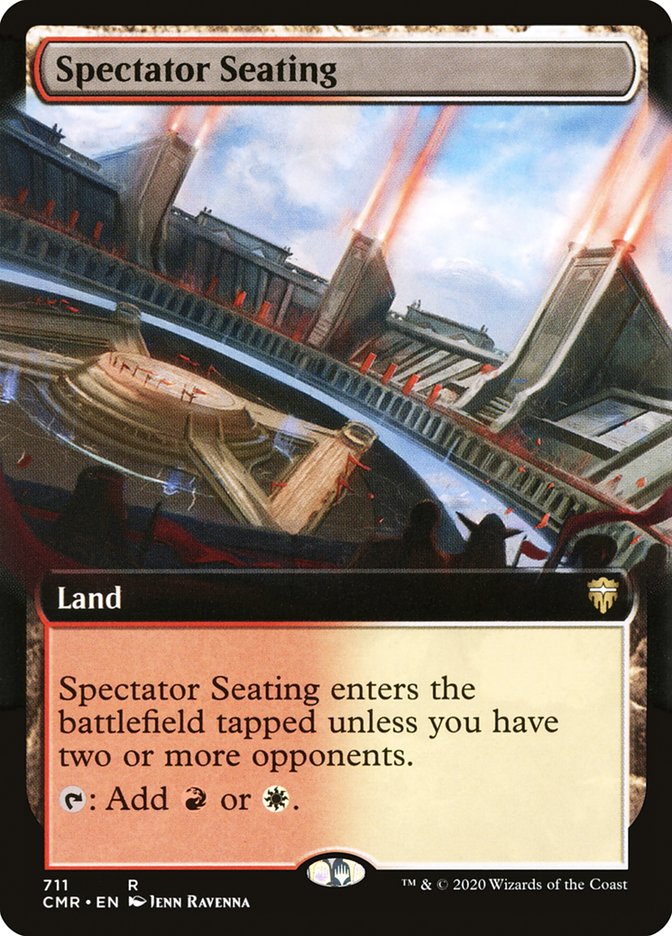 Spectator Seating (Extended Art) [Commander Legends] | Card Merchant Takapuna