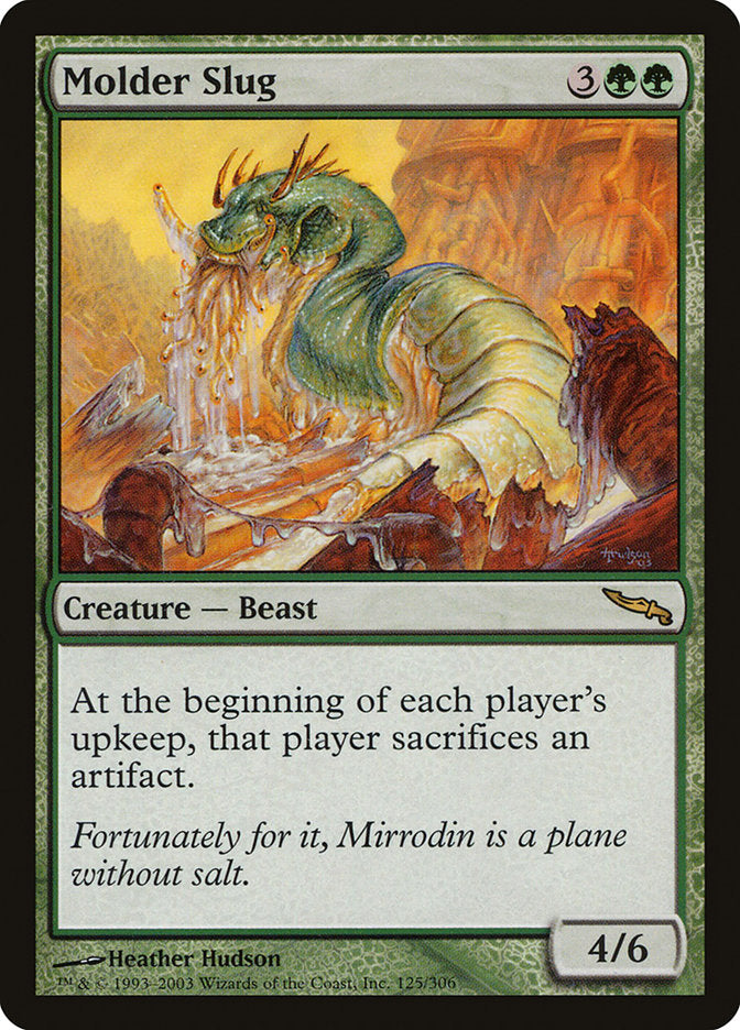 Molder Slug [Mirrodin] | Card Merchant Takapuna