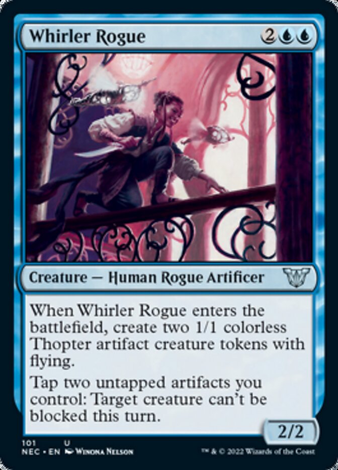 Whirler Rogue [Kamigawa: Neon Dynasty Commander] | Card Merchant Takapuna