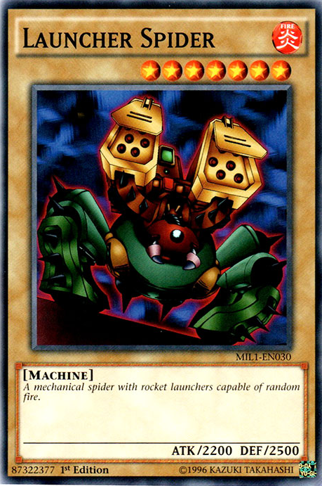 Launcher Spider [MIL1-EN030] Common | Card Merchant Takapuna