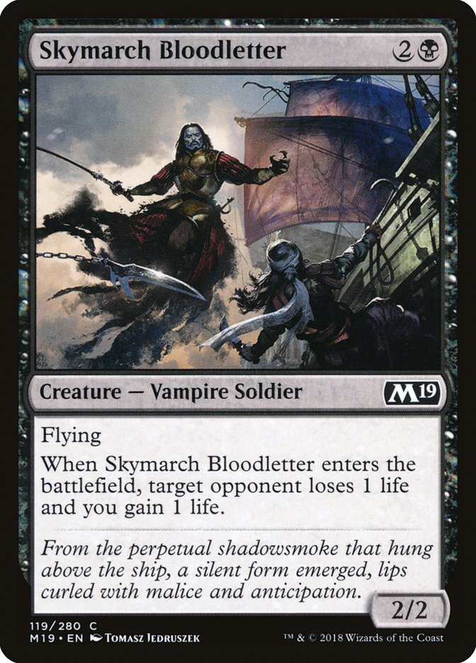 Skymarch Bloodletter [Core Set 2019] | Card Merchant Takapuna