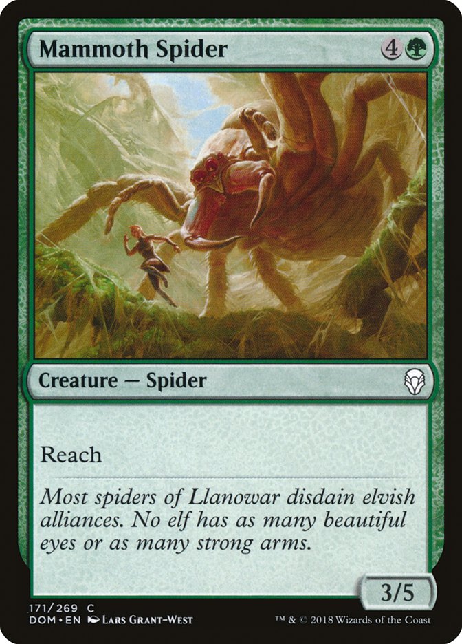 Mammoth Spider [Dominaria] | Card Merchant Takapuna