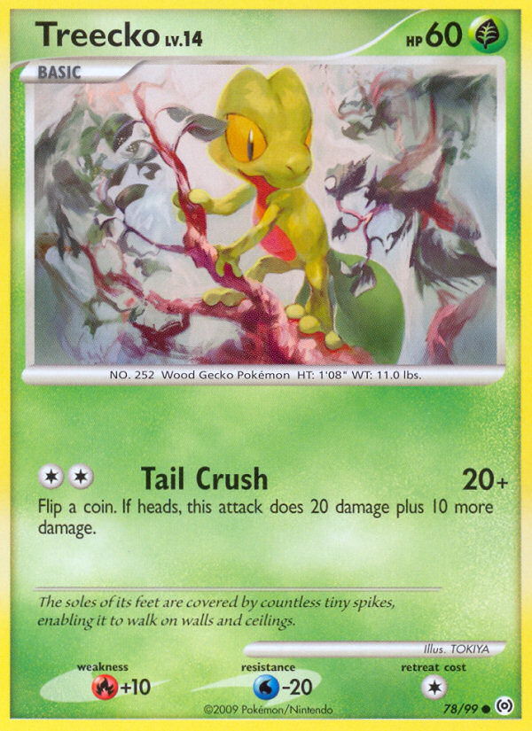 Treecko (78/99) [Platinum: Arceus] | Card Merchant Takapuna