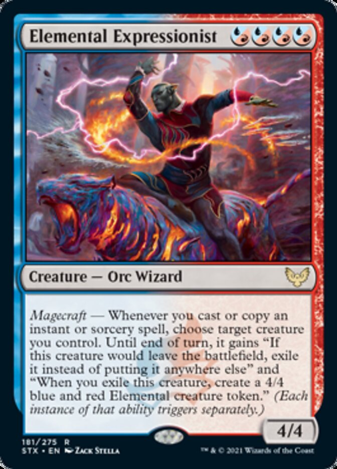 Elemental Expressionist [Strixhaven: School of Mages] | Card Merchant Takapuna