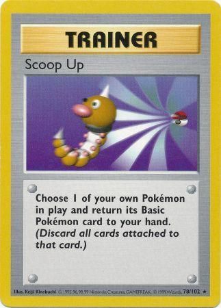 Scoop Up (78/102) [Base Set Shadowless Unlimited] | Card Merchant Takapuna