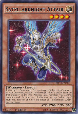 Satellarknight Altair [MP15-EN075] Rare | Card Merchant Takapuna