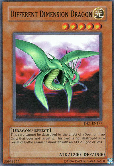 Different Dimension Dragon [DR1-EN177] Super Rare | Card Merchant Takapuna