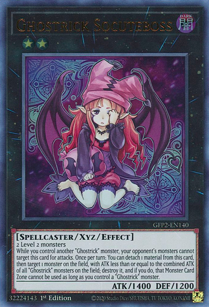 Ghostrick Socuteboss [GFP2-EN140] Ultra Rare | Card Merchant Takapuna