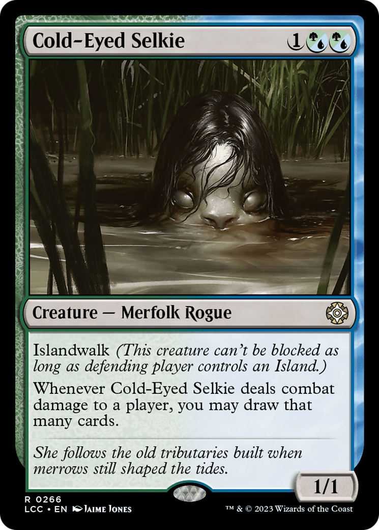 Cold-Eyed Selkie [The Lost Caverns of Ixalan Commander] | Card Merchant Takapuna