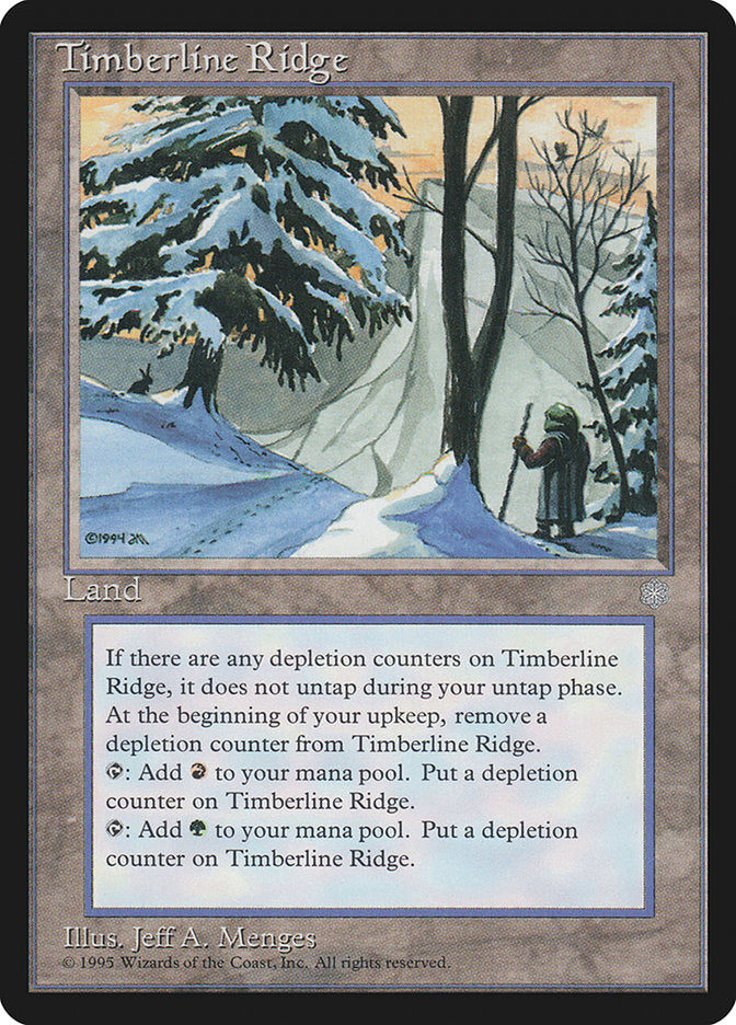 Timberline Ridge [Ice Age] | Card Merchant Takapuna