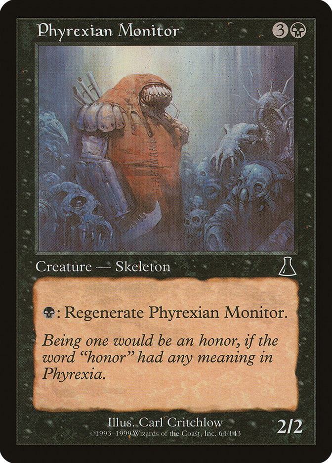 Phyrexian Monitor [Urza's Destiny] | Card Merchant Takapuna