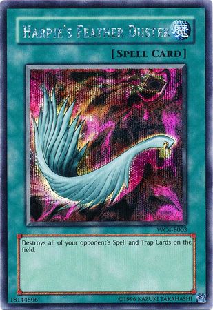 Harpie's Feather Duster [WC4-E003] Prismatic Secret Rare | Card Merchant Takapuna