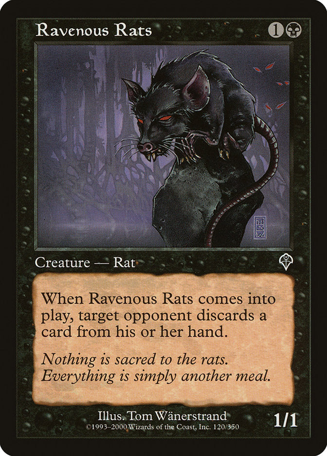 Ravenous Rats [Invasion] | Card Merchant Takapuna