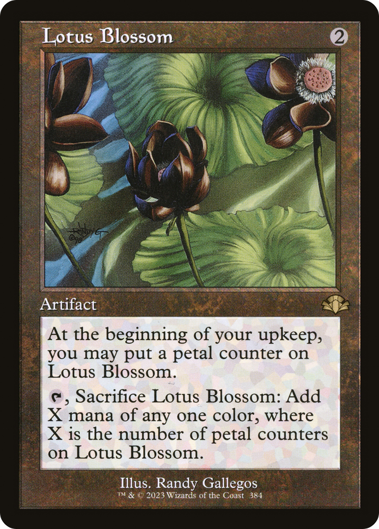 Lotus Blossom (Retro) [Dominaria Remastered] | Card Merchant Takapuna