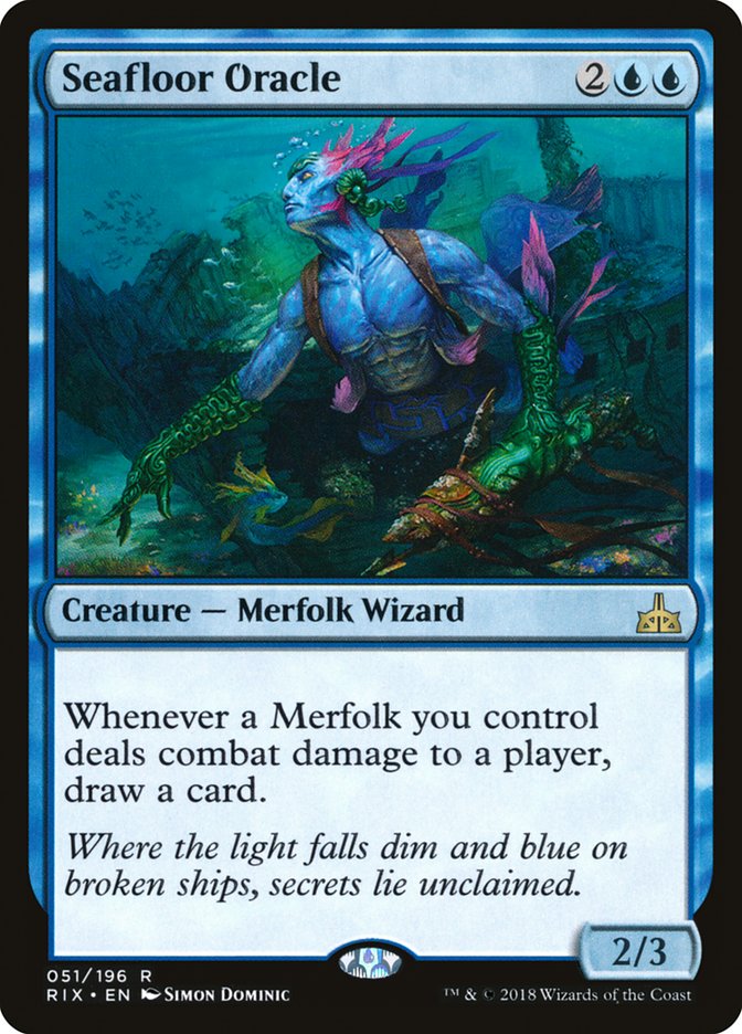 Seafloor Oracle [Rivals of Ixalan] | Card Merchant Takapuna