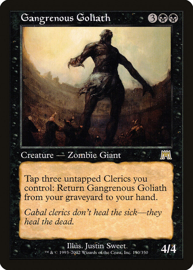 Gangrenous Goliath [Onslaught] | Card Merchant Takapuna