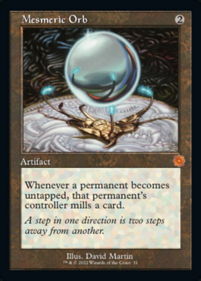 Mesmeric Orb (Retro) [The Brothers' War Retro Artifacts] | Card Merchant Takapuna